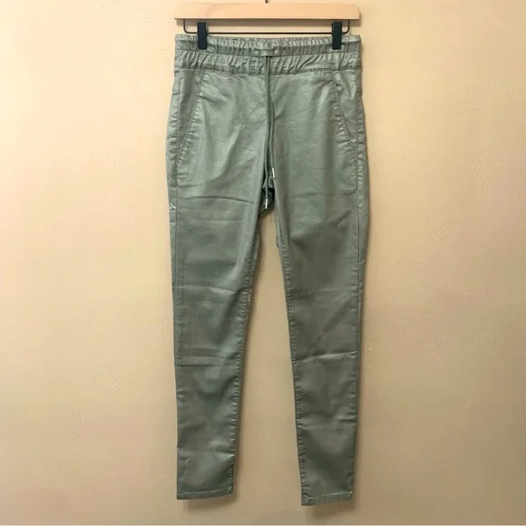 Bevy Flog Shely Pants in Sage Green OG Size 25 NWT New